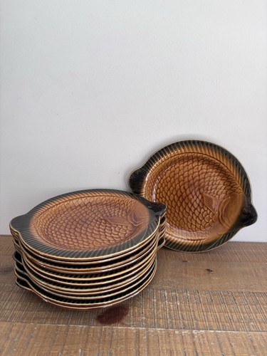 Lot assiettes poisson - lot, 12