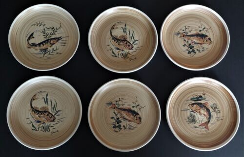 Assiettes poisson série - poisson,