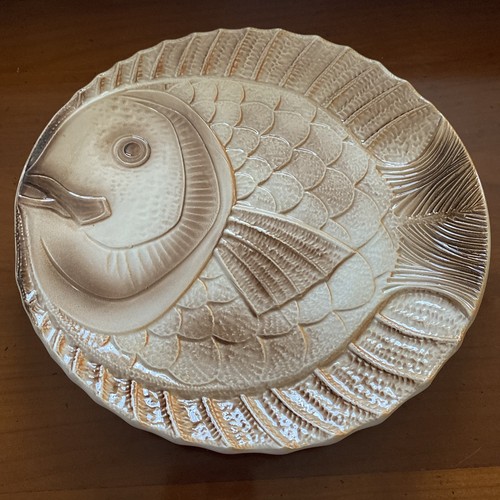 Assiette poisson vintage - à,