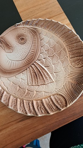 Assiette poisson sarregemine - assiette,