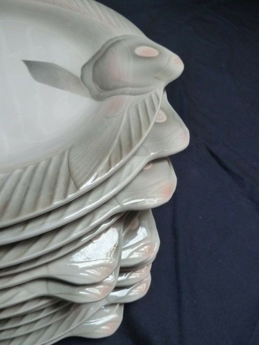 Assiettes poisson - assiettes, a