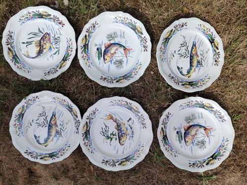 Assiettes sarreguemines - 6,