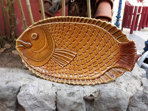 Grand plat poisson - plat, à