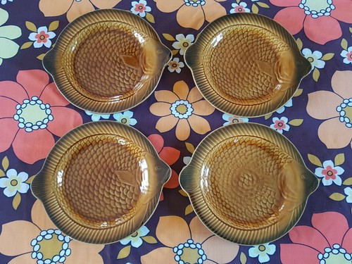Assiettes forme poisson - 4,
